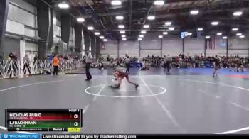 60 lbs Round 1 - Nicholas Rubio, No Escape WA vs LJ Bachmann, PA White