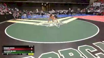 6A-144 lbs Cons. Round 3 - Kayden Blake, Junction City vs Ender Rider, Olathe East