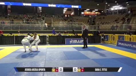 Sara E. Tittle vs Jessica Arzola Oporta 2025 Pan Jiu Jitsu IBJJF Championship