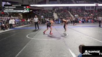 105 lbs Cons. Round 1 - Jace Bruns, Beloit WC vs Alex Montano, MAC