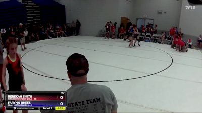 90 lbs Round 3 (6 Team) - Farynn Rhees, Team Missouri Girls vs Rebekah Smith, Minnesota Storm Girls