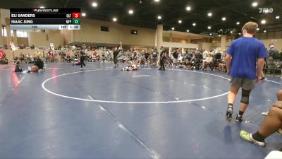 120 lbs Round 5 (6 Team) - Eli Sanders, Team GATA vs Isaac Jung, Morris Fitness Purge