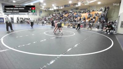 135 lbs Semifinal - Kailynn Santa Maria, Santa Fe vs Briana Conley, Tahquitz