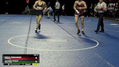 157 lbs Cons. Round 3 - Diego Fernandez, Schreiner vs Hayden Stout, Buena Vista