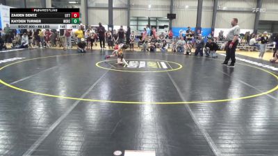 66 lbs Consolation - Zaiden Sentz, Littlestown vs Kayden Turner, Mercersburg