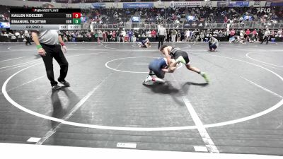 122 lbs Rr Rnd 3 - Kallen Koelzer, Titan Wrestling vs Emanuel Trotter, Eierman Elite