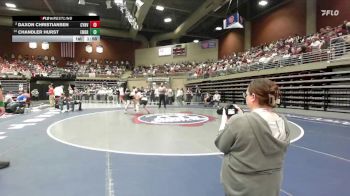 3A 157 lbs Cons. Round 1 - Chandler Hurst, Emery vs Daxon Christiansen, Canyon View