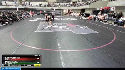 106 lbs Semis & 1st Wrestleback (8 Team) - Danny Lehman, Hersey vs Jayden Luna, Bettendorf