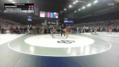 155 lbs Cons. Sub-rd Of 16 - Gracin Dennis, ID vs Michaela Thomas, NY
