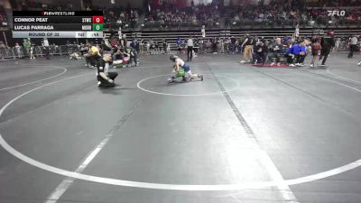 50 lbs Round Of 32 - Connor Peat, Stwc vs Lucas Parraga, Morris Knolls