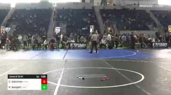 145 lbs Consi Of 16 #1 - Colton Salminen, Hard Hands vs Ryan Badgett, Rancho Bernardo WC