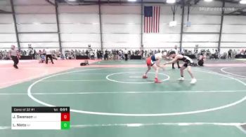 126 lbs Consi Of 32 #1 - Joel Swanson, VA vs Luke Nieto, NY