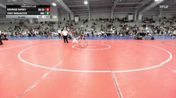 80 lbs Round Of 16 - Georgie Dipsey, Ruthless Black vs Troy Migliaccio, TNWC Blue