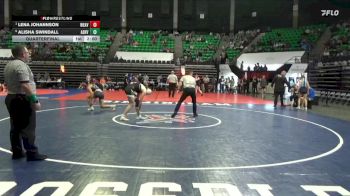 1-5A 145 Quarterfinal - Lena Johannson, Weaver vs Alisha Swindall, Ashville