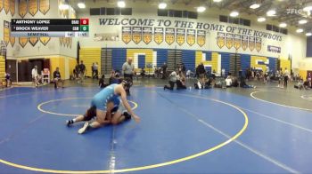 165 Gold Semifinal - Brock Weaver, Camden vs Anthony Lopez, Braddock
