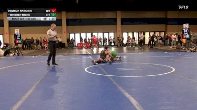 125 lbs C Of 16 #2 - Dedrick Navarro, Northwestern vs Bridger Ricks, Utah Valley