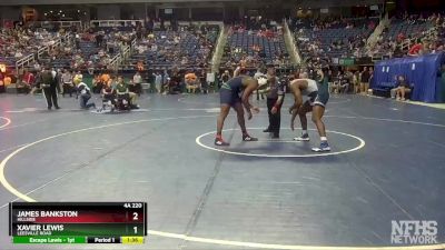 4A 220 lbs Quarterfinal - James Bankston, Hillside vs Xavier Lewis, Leesville Road