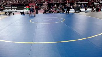 5A 215 lbs Quarterfinal - Jackson Holman, Sandpoint vs Jackson Dixon, Middleton