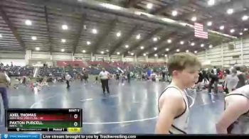 100 lbs Champ Round 1 (16 Team) - Kayden Hanlon, Gold Rush Wrestling vs Bodie Slater, INWTC