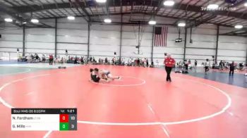 126 lbs Prelims - Nathanial Fordham, Team Utah Zion vs Gavin Mills, Heavy Hitting Hammers