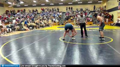 215 lbs Quarterfinals (8 Team) - Fischer Thomas, Landmark Christian School vs Jeremiah Barrett, East Jackson HS