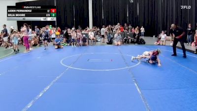 40 lbs Round 3 (4 Team) - Milia Moore, U2 The Revolution vs Aiden Fernandez, Cordoba Trained