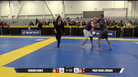 Philip Jerrell Menagh vs Edmundo Gomes 2025 World IBJJF Jiu-Jitsu No-Gi Championship
