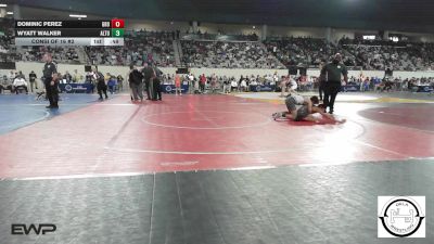 100 lbs Consi Of 16 #2 - Dominic Perez, Grove vs Wyatt Walker, Altus JH