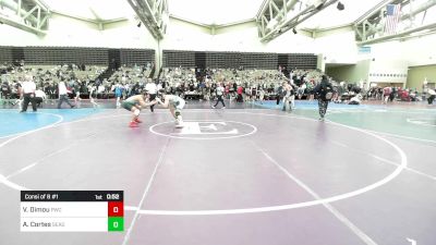 162-H lbs Consi Of 8 #1 - Vasilios Dimou, Prime Wrestling Club vs Andres Cortes, Seagull Wrestling Club