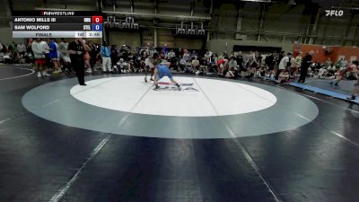 57 kg Final - Antonio Mills III, Roundtree Wrestling Academy 1 - HSE vs Sam Wolford, Steller Trained Fett - HSE