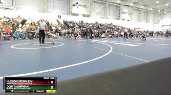 62 lbs Semifinal - Cory Kauffman, Mongoose Elite Wrestling vs Hudson Stenglein, Journeymen Wrestling Club