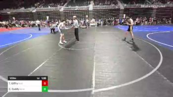 120 lbs Round Of 16 - Tyler Gilfry, Ruis Wr Ac vs Connor Cuddy, Nevada Elite