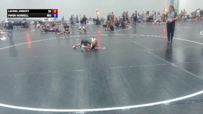 57 lbs Round 3 (10 Team) - Laurel Arnott, TN Tyrants vs Piper Norrell, Oklahoma Mafia