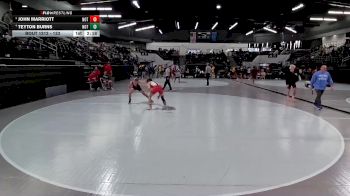 133 lbs Cons. Round 2 - John Marriott, Northern Oklahoma College-Tonkawa vs Teyton Burns, Northern Oklahoma College-Tonkawa