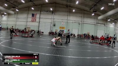 65 lbs Semifinal - John Cambra Iv, Mat Assasins vs Logan Vallalla, Mat Assassins