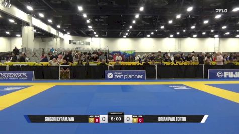 Brian Paul Fortin vs Grigori Eyramjyan 2025 World IBJJF Jiu-Jitsu No-Gi Championship