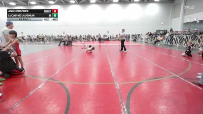 70 lbs Rr Rnd 2 - Ash Henecker, RedNose Wrestling School - EL vs Lucas McLaughlin, Kraken - EL