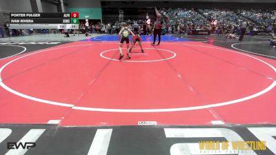 67 lbs Quarterfinal - Porter Fulger, Alpha Elite vs IVAN RIVERA, Salem Elite Mat Club