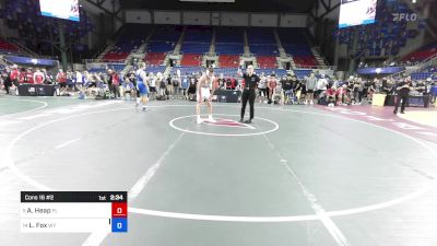 150 lbs Cons 16 #2 - Anderson Heap, FL vs Liam Fox, WY