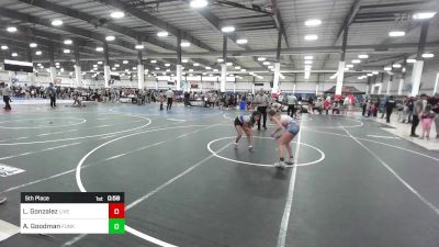 109 lbs 5th Place - Luisa Gonzalez, Live Training vs Allie Goodman, Funk Nasty