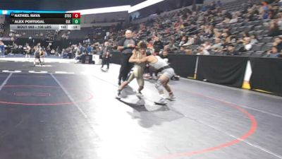 106 lbs Consi Of 8 #2 - Nathiel Nava, Stockdale (CS) vs Alex Portugal, Elk Grove (SJ)