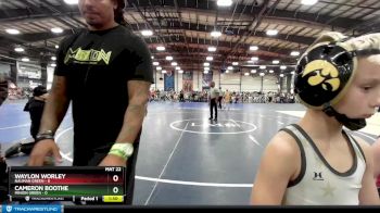 56 lbs Rd# 3 12:00pm Friday - Bradley Crowe, Minion Green vs Walker Kozielec, Nauman Green