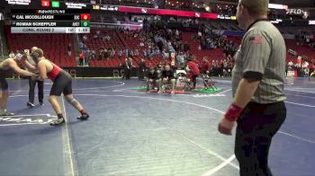 1A-285 lbs Cons. Round 2 - Cal McCollough, East Sac County vs Roman Scheffler, AHSTW