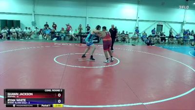 250 lbs 2nd Wrestleback (16 Team) - Shawn Jackson, Indiana vs Ryan White, Rhode Island Gold