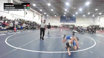 132 lbs Round Of 32 - Kainan Kalisz, Bristol Central vs John Nickell, Fairfield Ludlowe