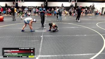 Round 2 - Virginia Fraser, Palmetto State Wrestling Acade vs Amaris Robinson, Dixie Hornets