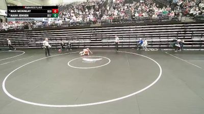 3A 113 lbs Quarterfinal - Nash Jensen, Delta vs Max Mckinlay, Richfield