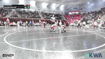 58 lbs Semifinal - Ryan Hale, Keystone Kids Wrestling Club vs Daxton Van Loo, Raw Wrestling Club
