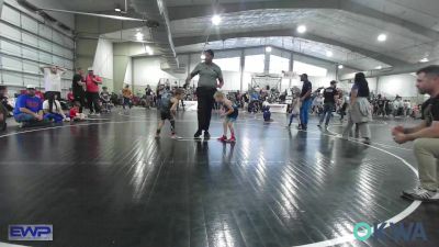 49 lbs Consi Of 8 #2 - Colton Cross, Brushy Wrestling Club vs Krew Hamilton, Broken Arrow Wrestling Club