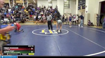 115 lbs Quarterfinal - Trent Mcgougin, T. R. Miller vs Logan Post, Prattville Christian Academy